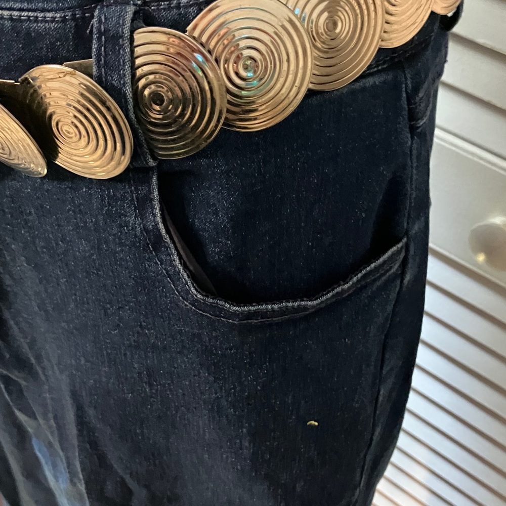 Fashion Nova Classic Blue Denim Jumpsuit - Picture 6 of 15
